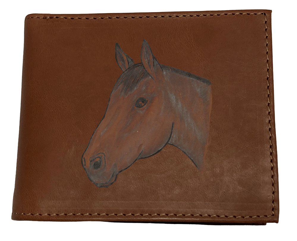 SEWL-19 Hand-Gebrannt Pferdekopf (19733.3BR.115, 19732.3BR.115)